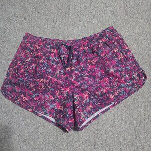 Columbia medium 3" splatter print pocket running shorts